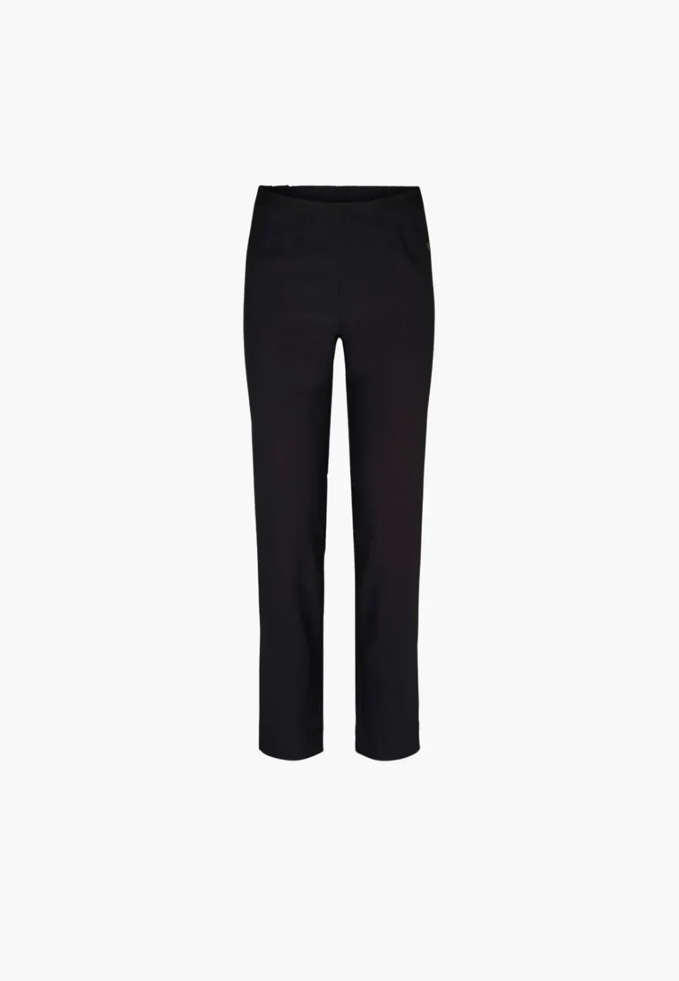 Laurie Betty Regular SL 27004 broek Black Brushed stretch