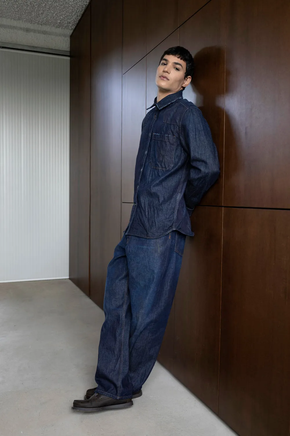 Nine In The Morning Nathan NH90 heren jeans straight indigo