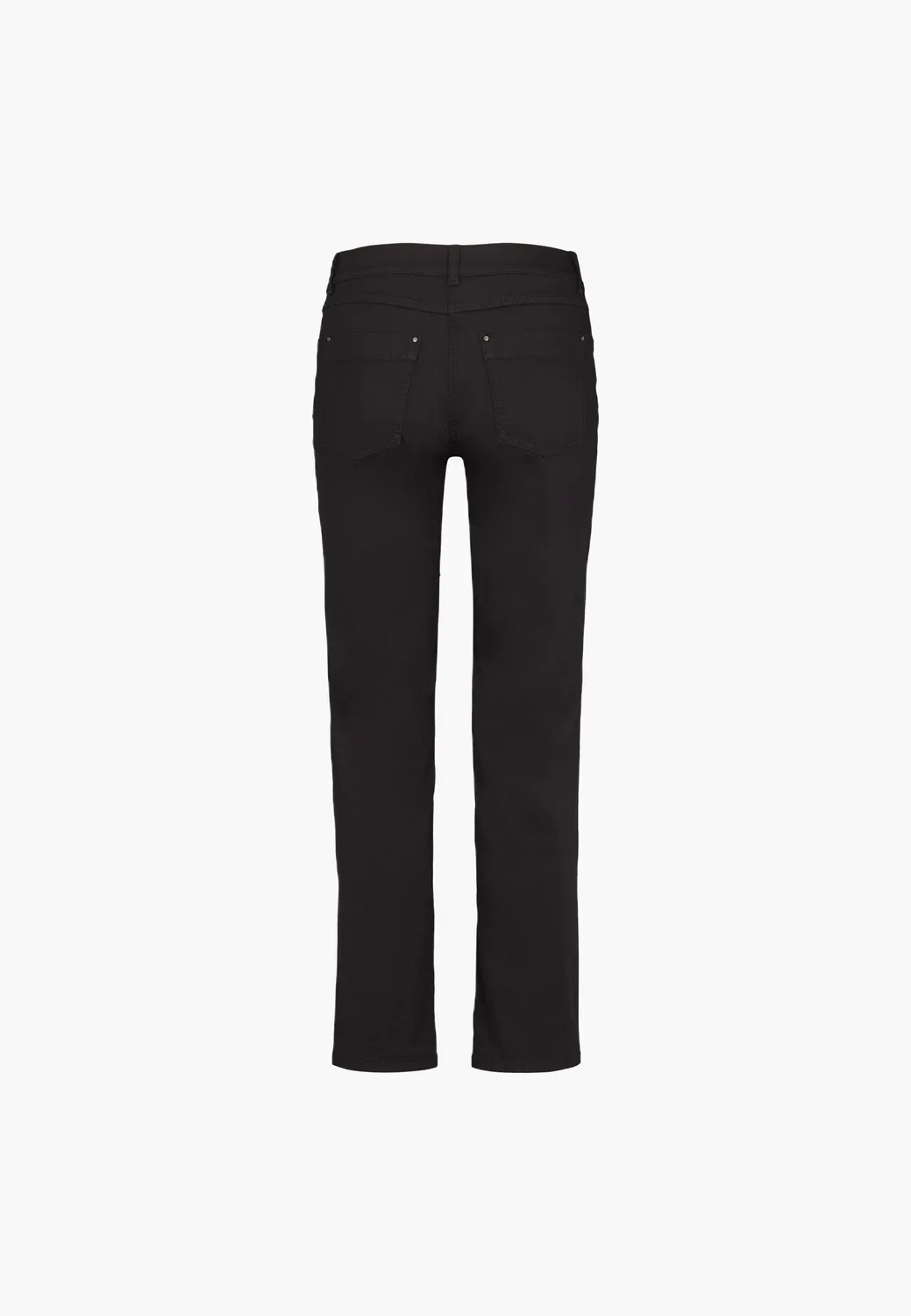Laurie Charlotte Regular SL broek zwart stretch