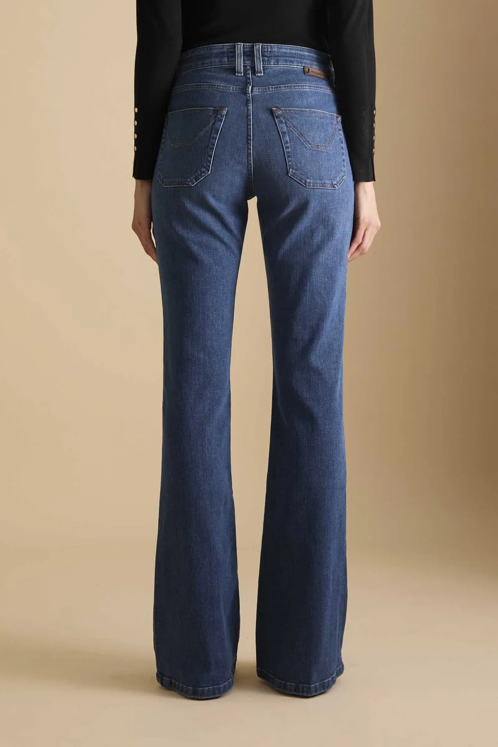 Jeckerson Jennifer flared jeans blauw dames