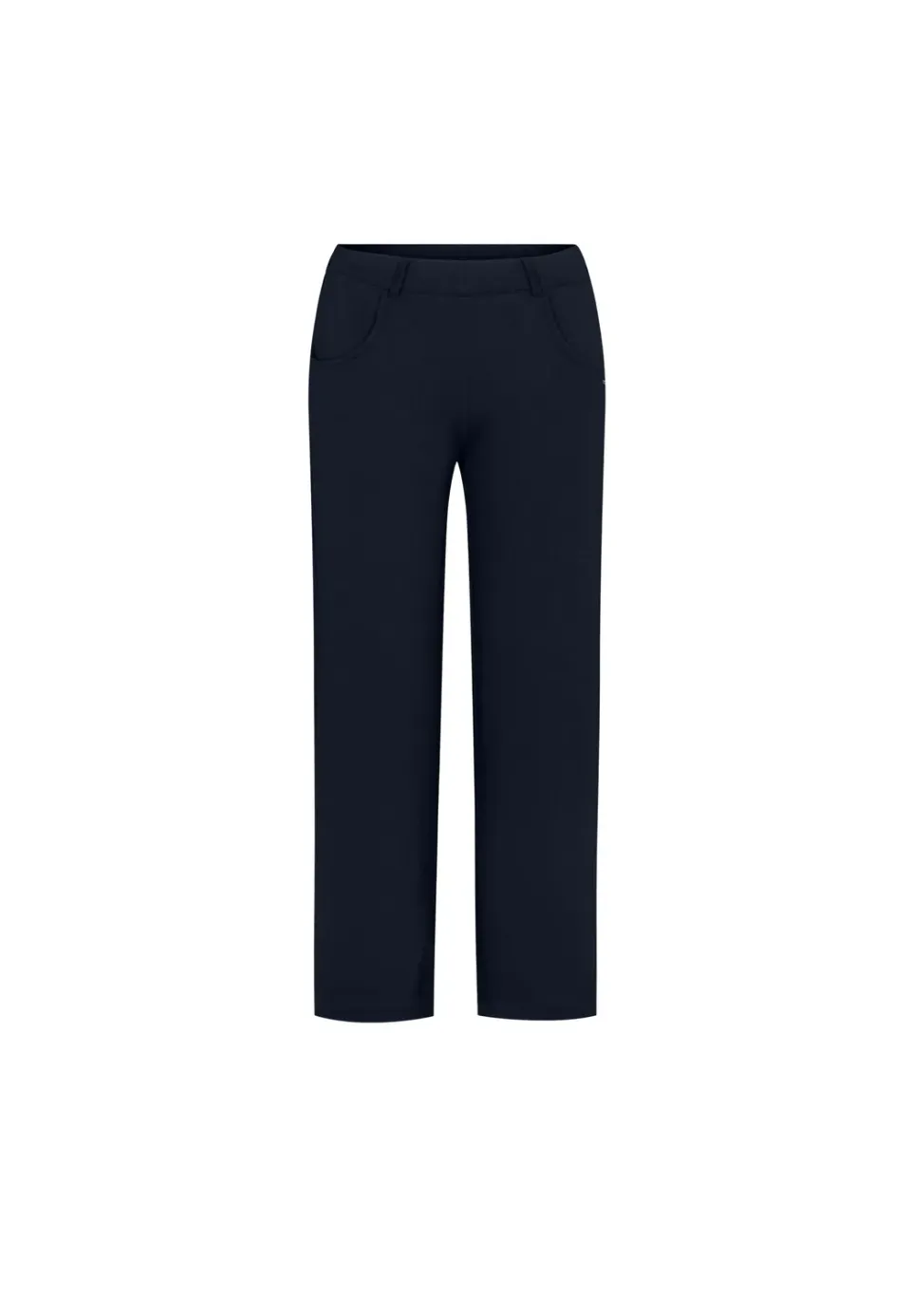 Laurie Donna Loose SL Broek Navy Viscose Dames