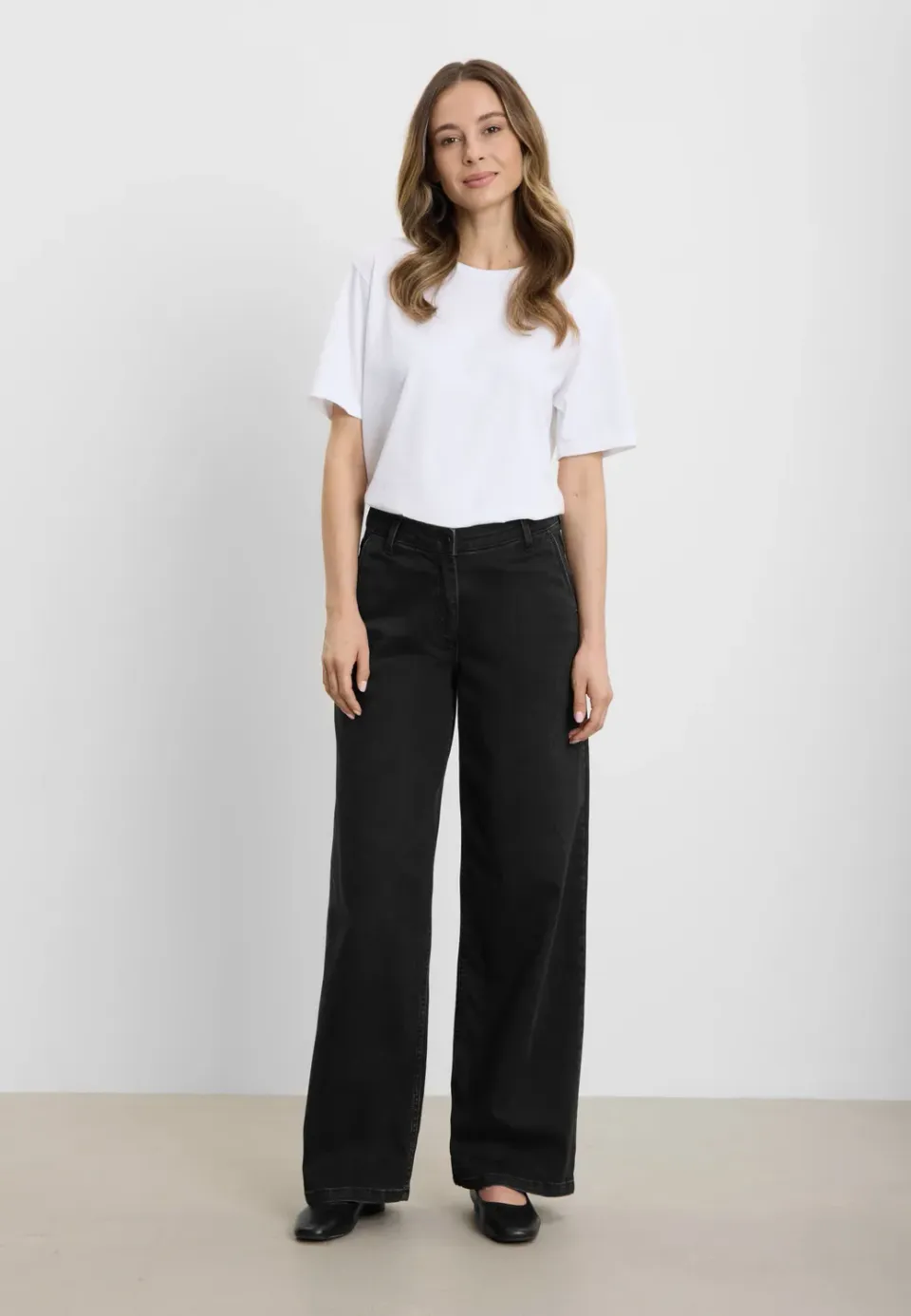 Laurie Charm Loose ML jeans washed black denim