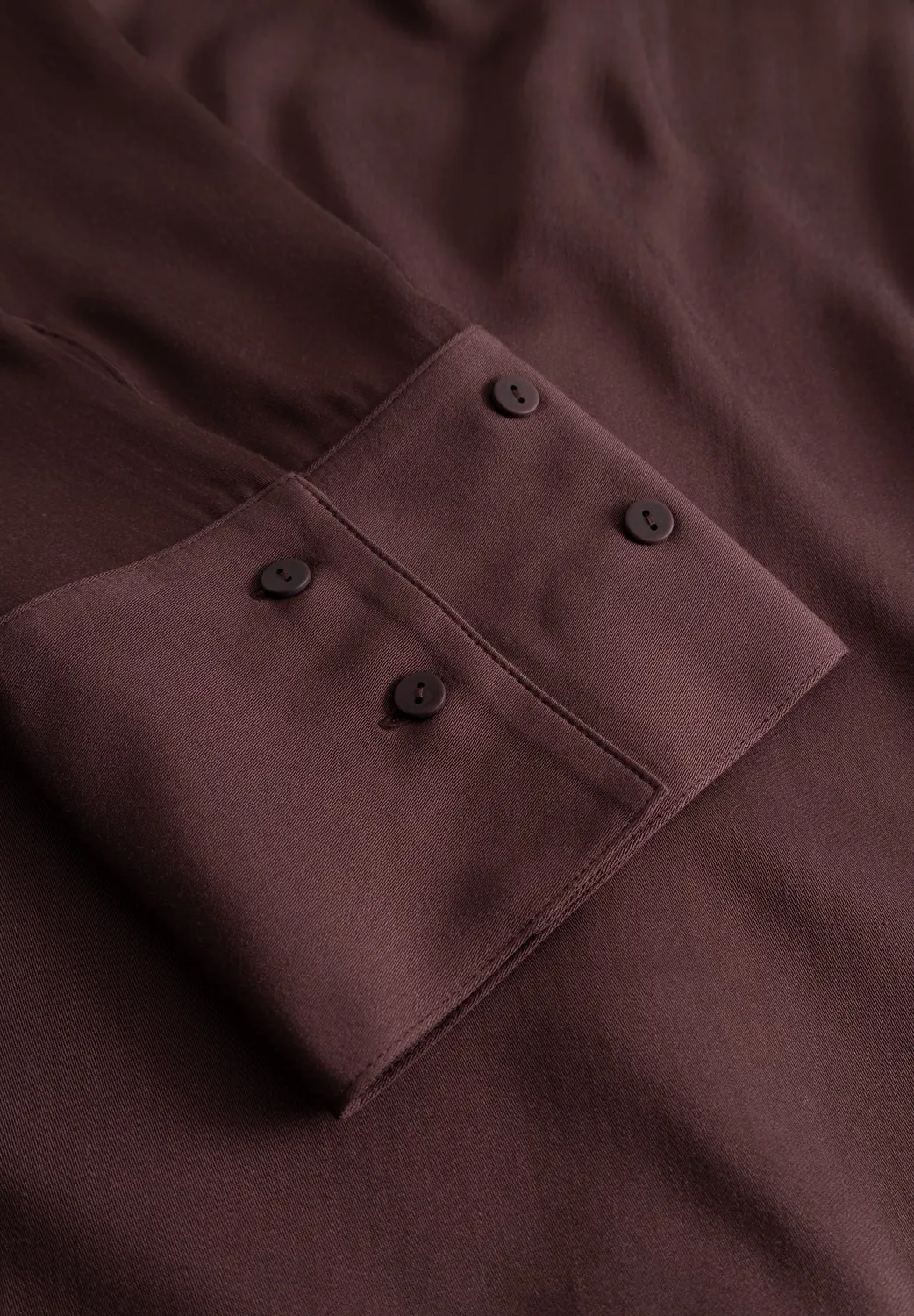 Laurie Viol dames shirt Dark Plum viscose oversized