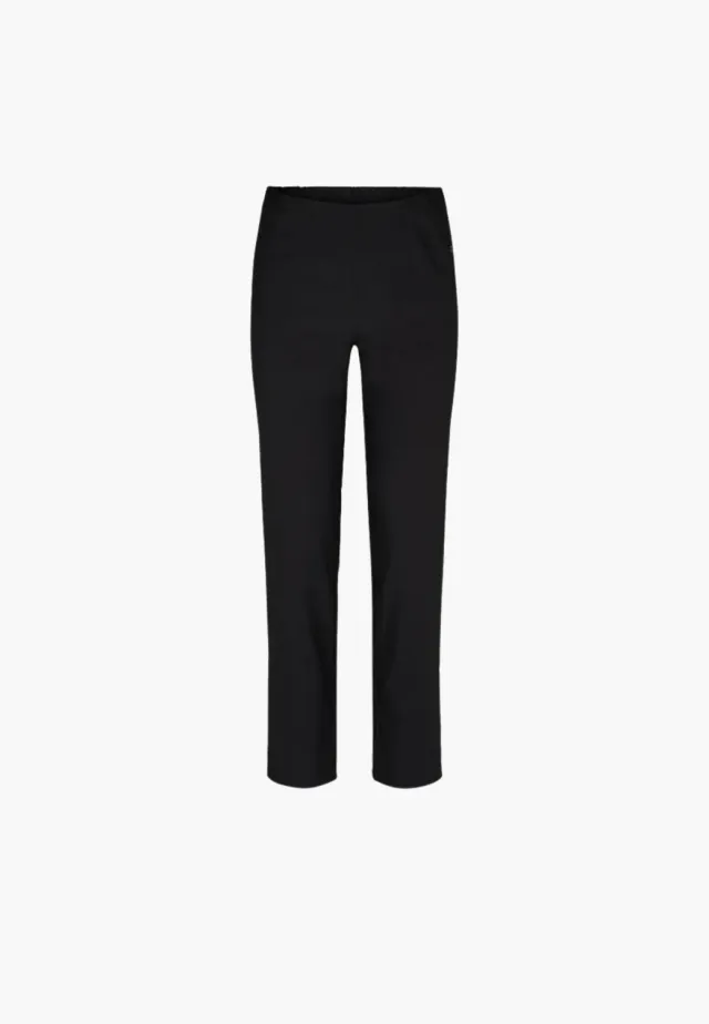 Laurie Betty Regular SL 27004 bengalin broek Zwart stretch
