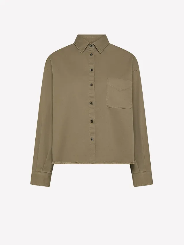 Nine In The Morning Amabile AMA01TV blouse Squadcamel katoen