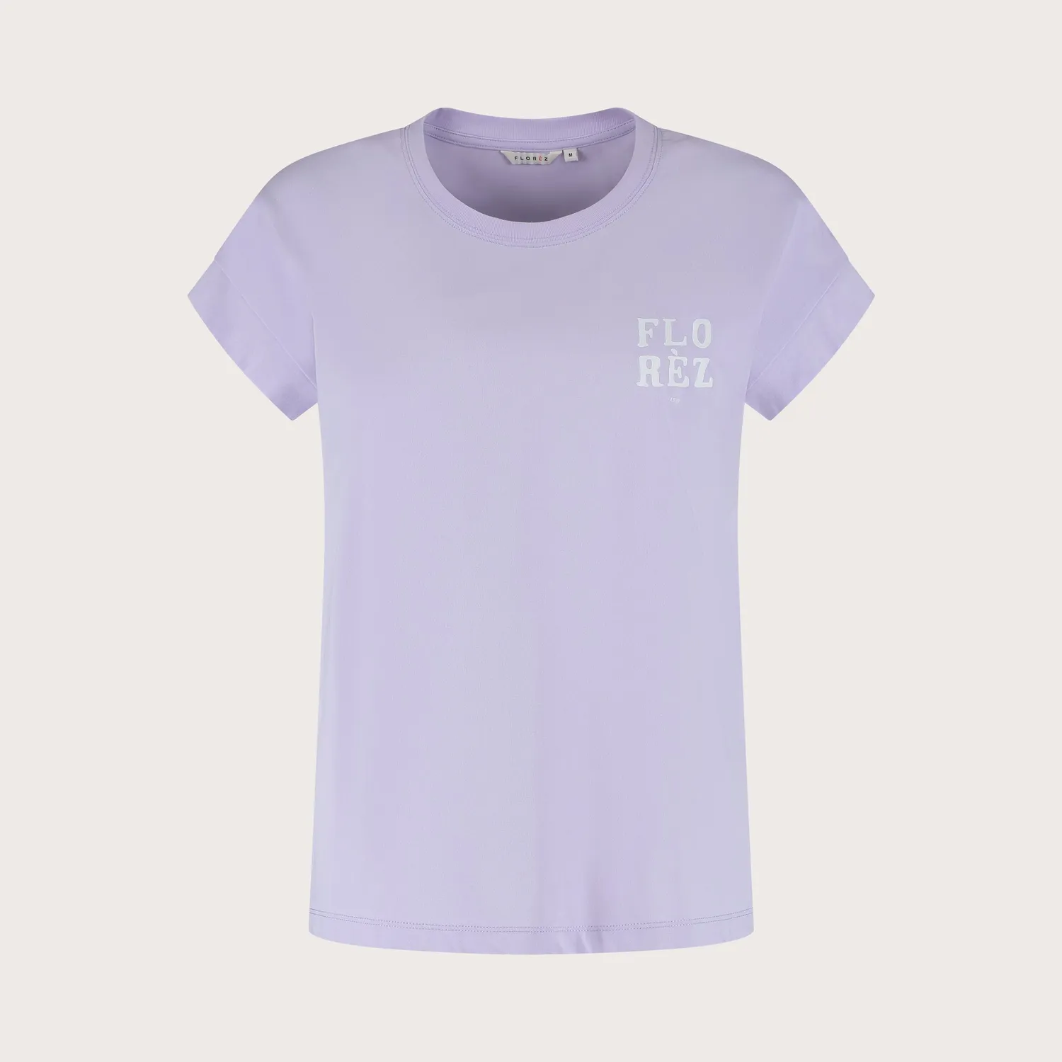 Florez Coco T-shirt lila dames zijdemix
