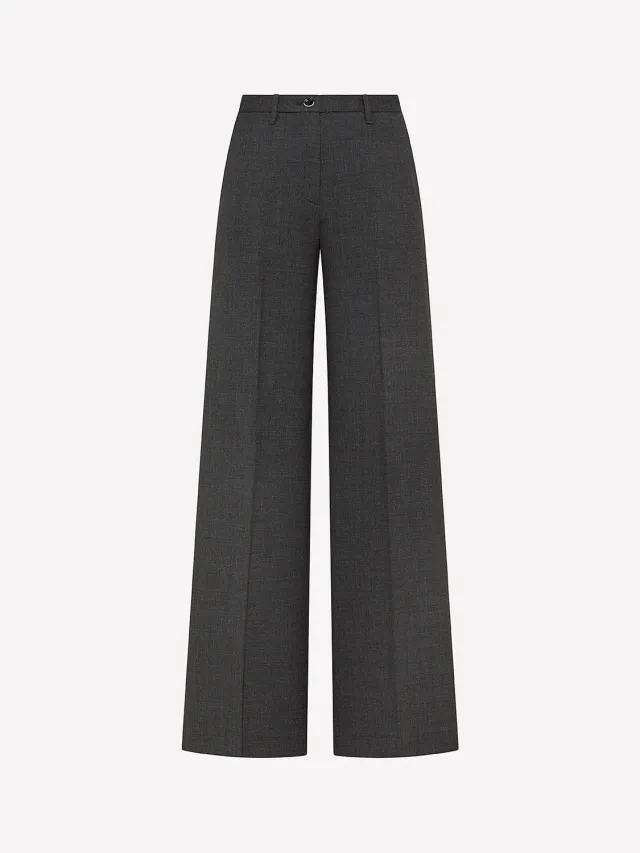 Nine In The Morning Nadia Palazzo Chino Kette wol stretch