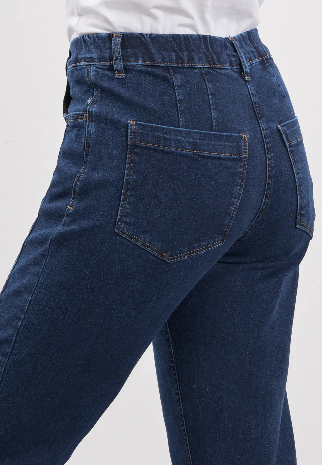 Laurie Piper Pure Regular CL jeans dark blue cropped