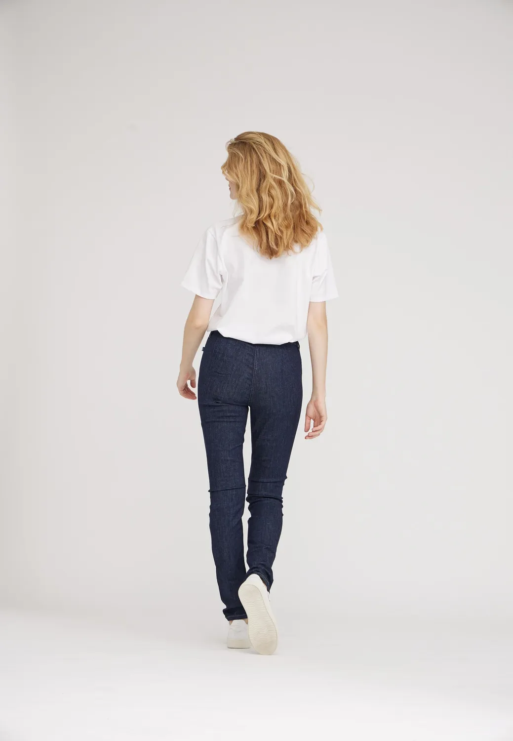 Laurie Grace Slim ML jeans Dark Blue Denim stretch