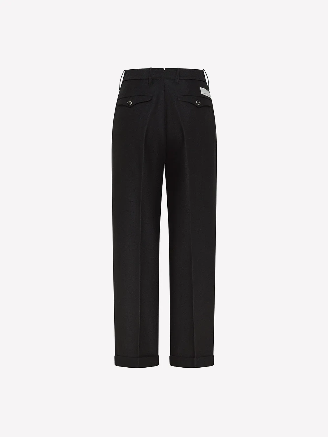 Nine In The Morning Montana Low Rise Chino Zwart wolmix