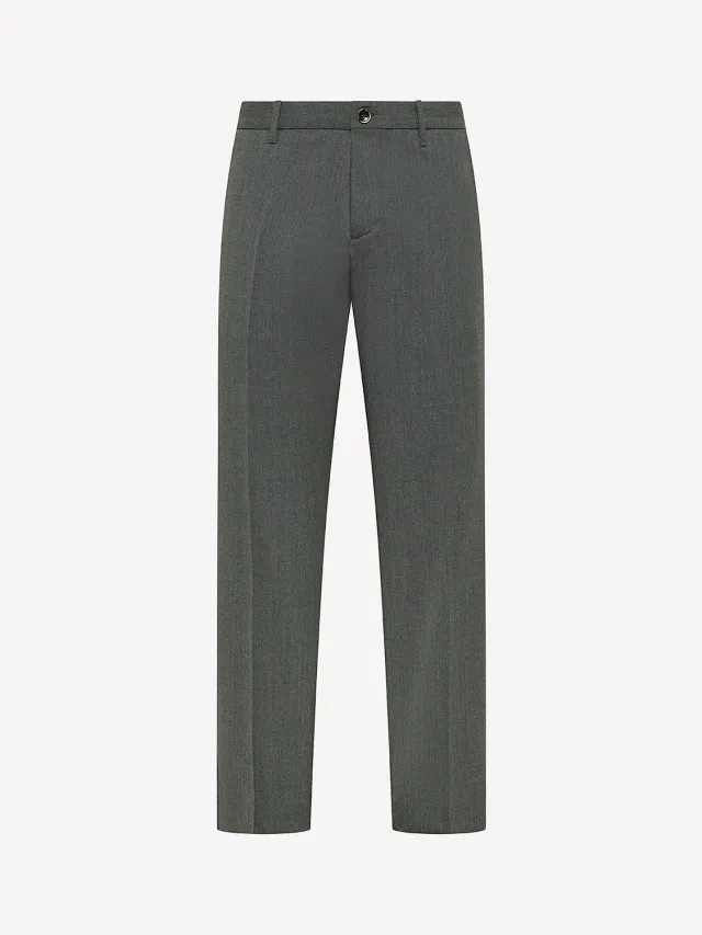 Nine In The Morning Giove GVE84 chino slim heren navy stretch