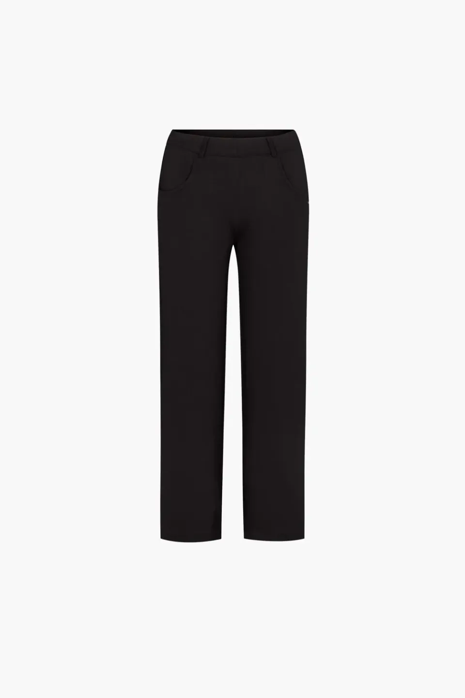 Laurie Donna Loose SL Broek Zwart Viscose Dames