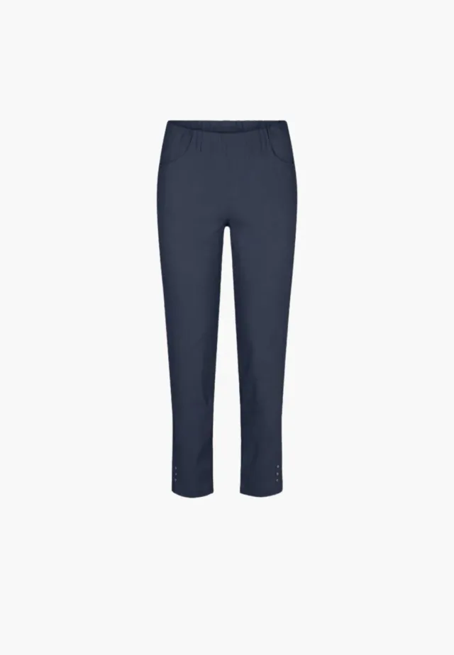 Laurie Rose Regular CL broek navy cropped