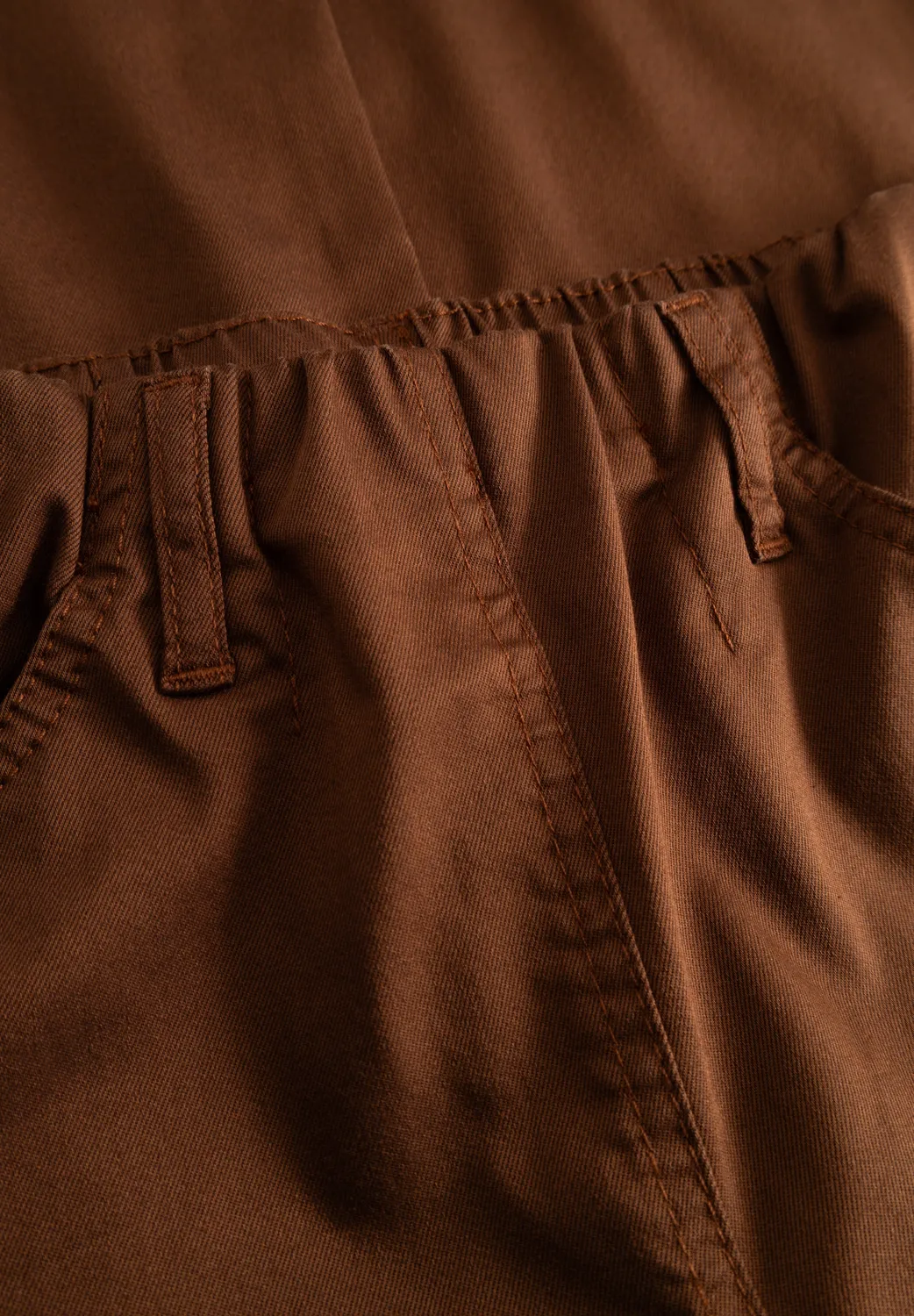 Laurie Patricia Regular CL damesbroek Downtown Brown stretch