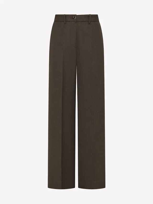 Nine In The Morning Fiamma FMM30 broek dames Legno wol