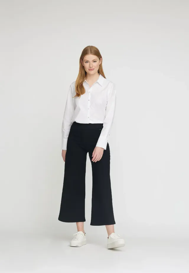 Laurie Serene Loose XSL broek Black losse stretch