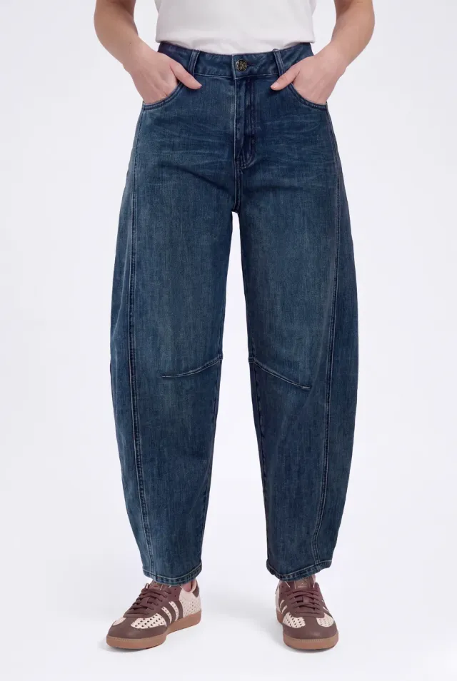Florez Simmy barrel jeans River Blue ballonpijp