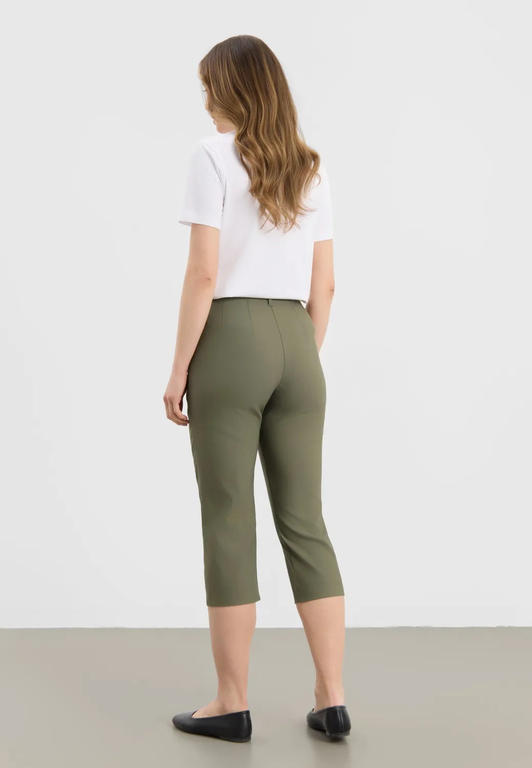 Laurie Taylor Regular Capri ML capri khaki