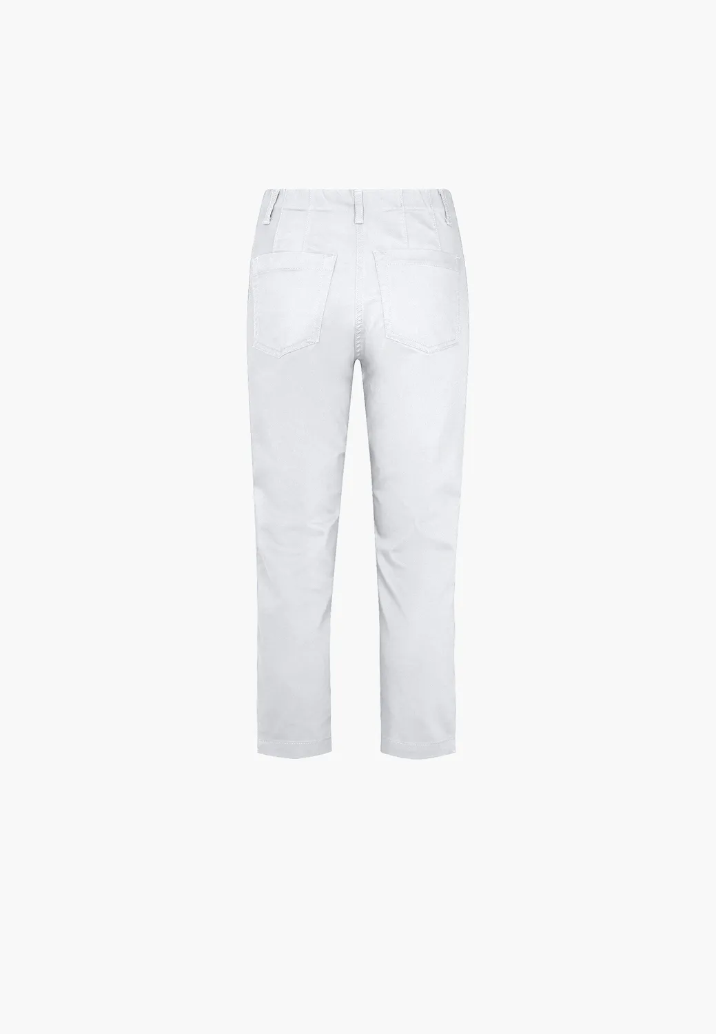 Laurie Patricia 100870 cropped broek white katoen