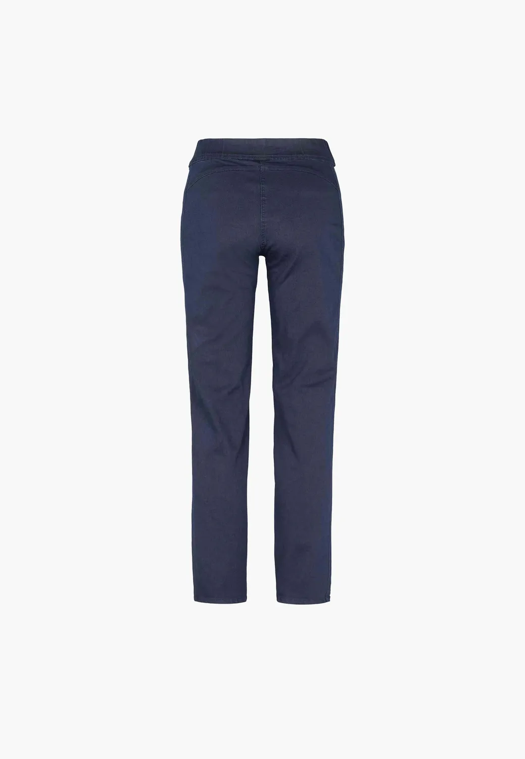 Laurie Serene Regular ML damesbroek Dark Blue Denim stretch