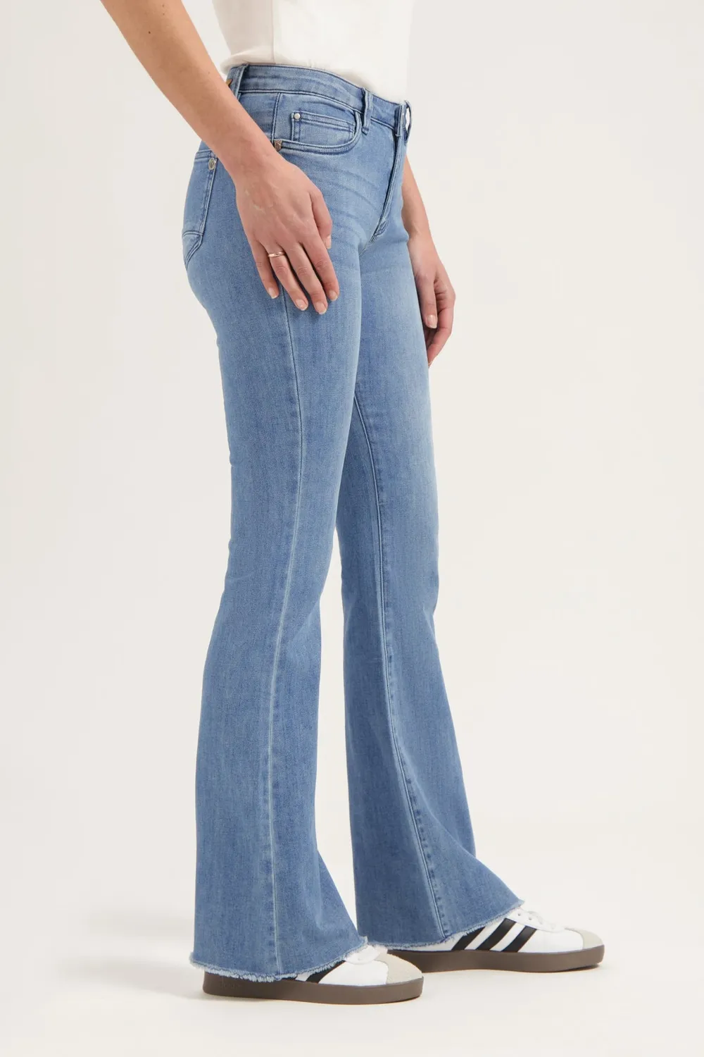 Florez Flared jeans italian blue