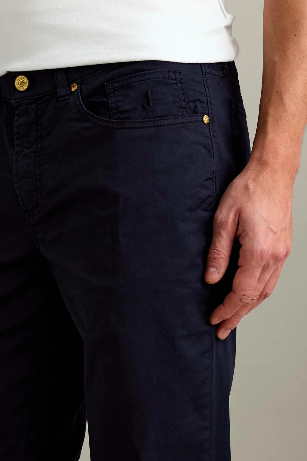 Jeckerson Jordan slim fit chino donkerblauw