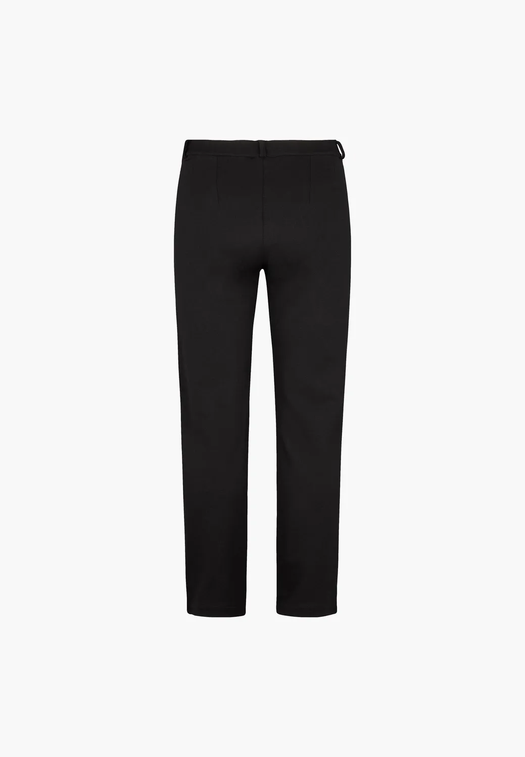 Laurie Kelly Regular ML broek Black Brushed viscose