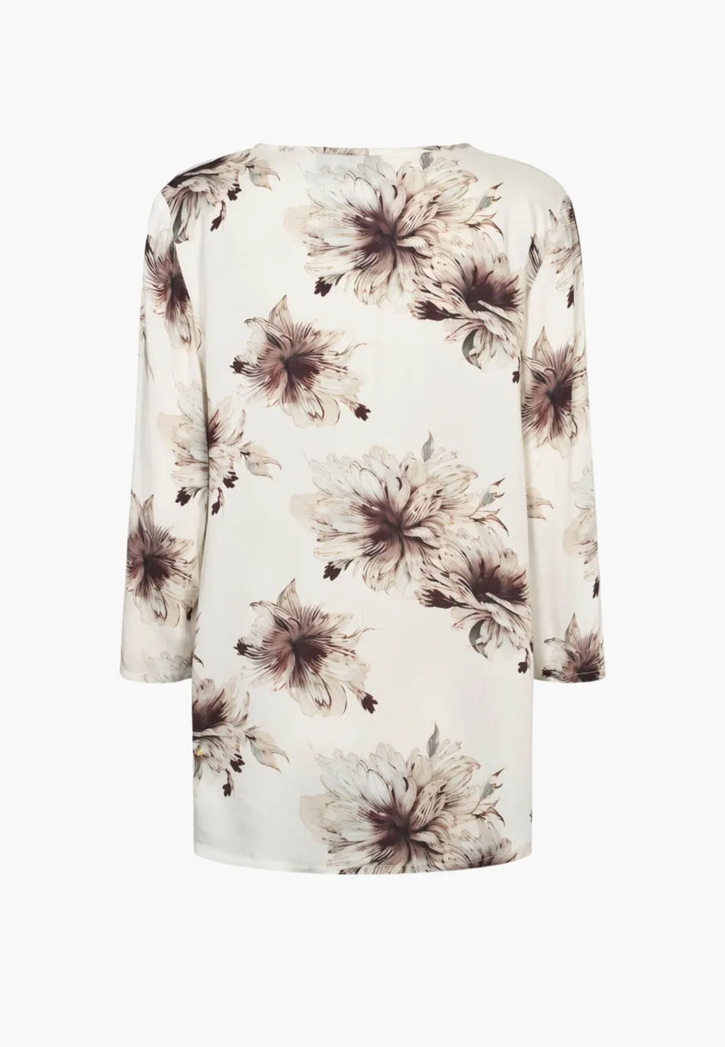 Laurie Ritz Tunic 3/4 tuniek bloom plum print viscose