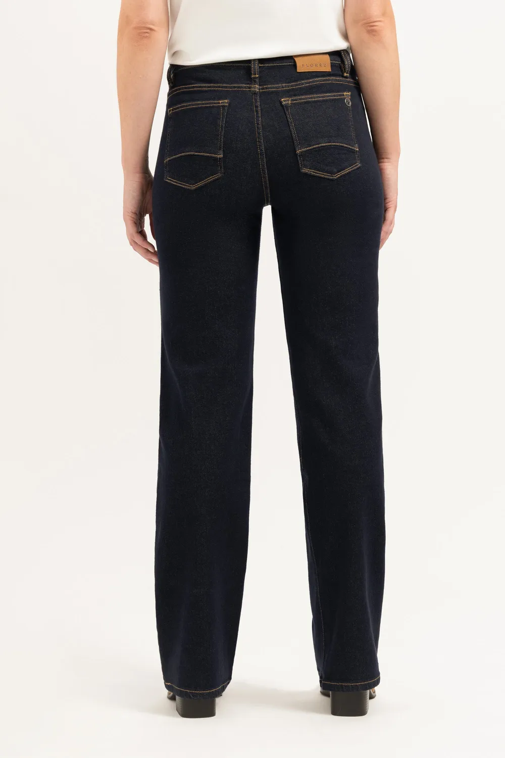 Florez Rowie Straight jeans Rinse Denim rechte pijp