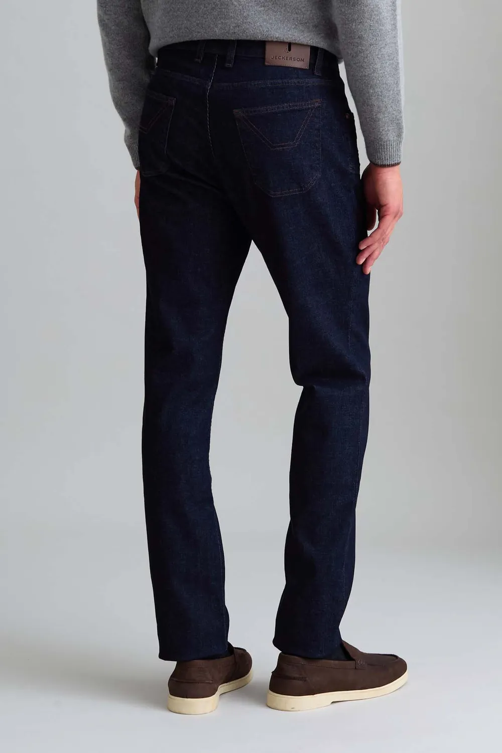 Jeckerson Jordan jeans slim fit Blauw Donker denim 10oz