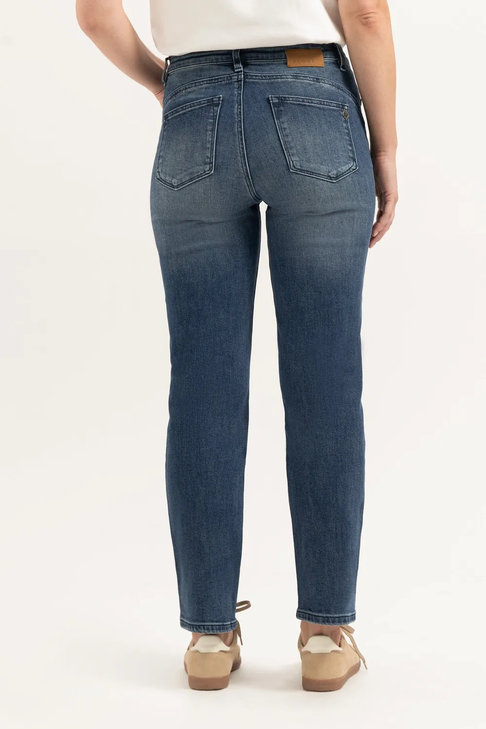 Florez Bond Straight jeans Sea Blue rechte pijp