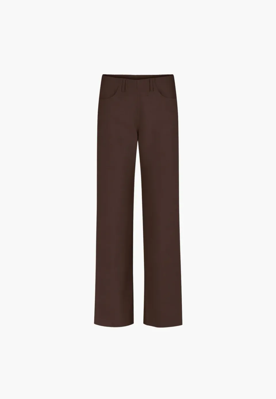 Laurie Donna Loose LL damesbroek bruin lange lengte