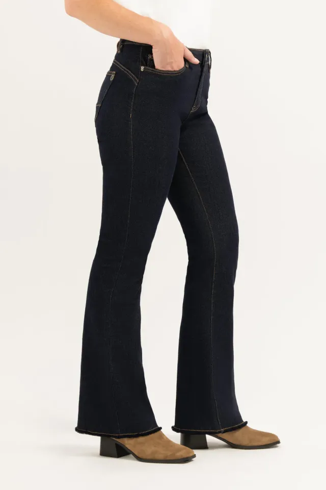 Florez Flared jeans Rinse Denim stretch