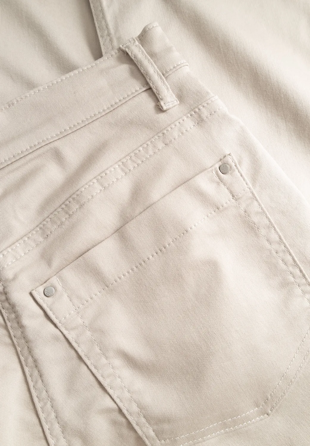 Laurie Charlotte Regular ML broek Grey Sand stretch