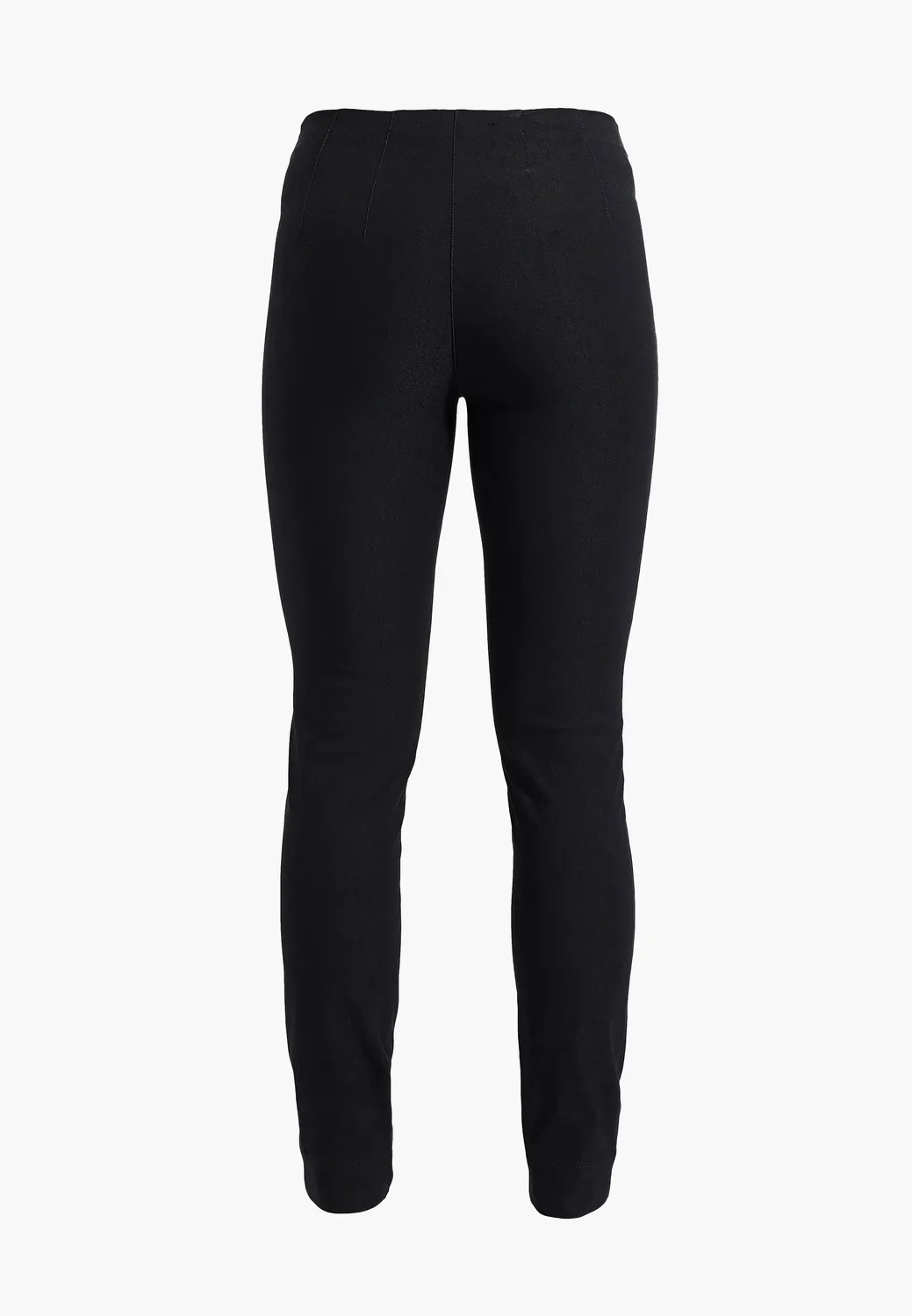 Laurie Vicky Slim ML broek Black Brushed stretch