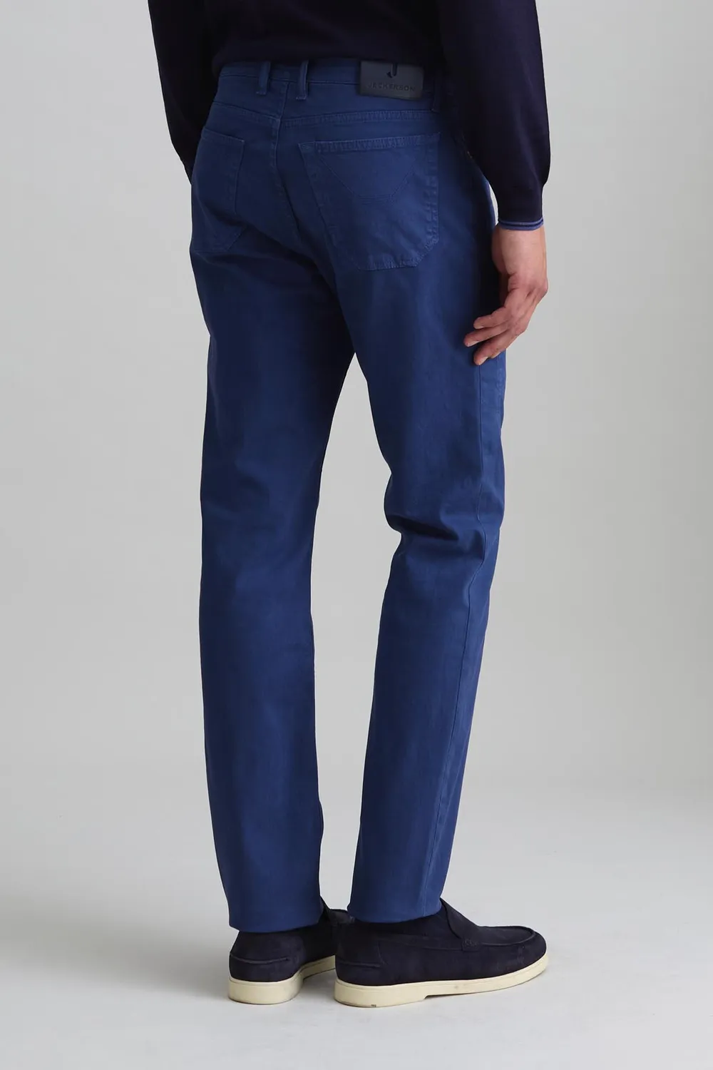 Jeckerson John slim fit broek blauw mare