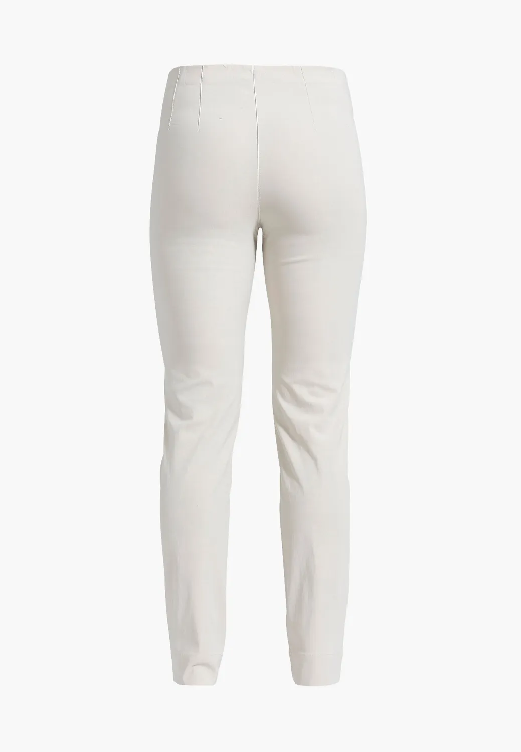 Laurie Betty Regular ML broek Grey Sand stretch