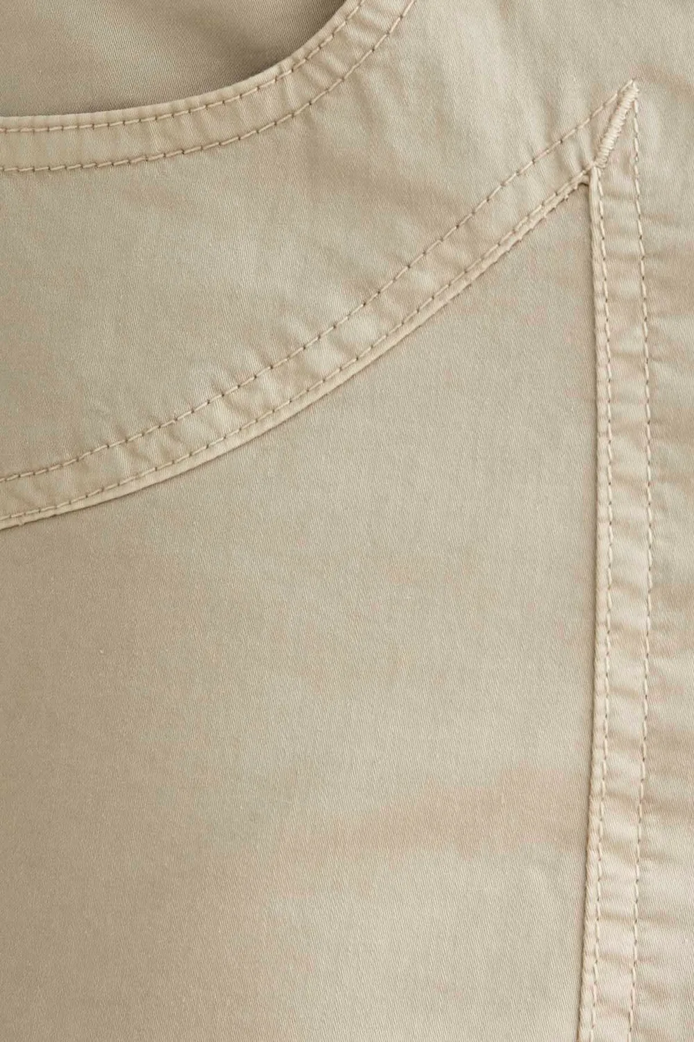 Jeckerson John slim fit broek lichtbeige katoen