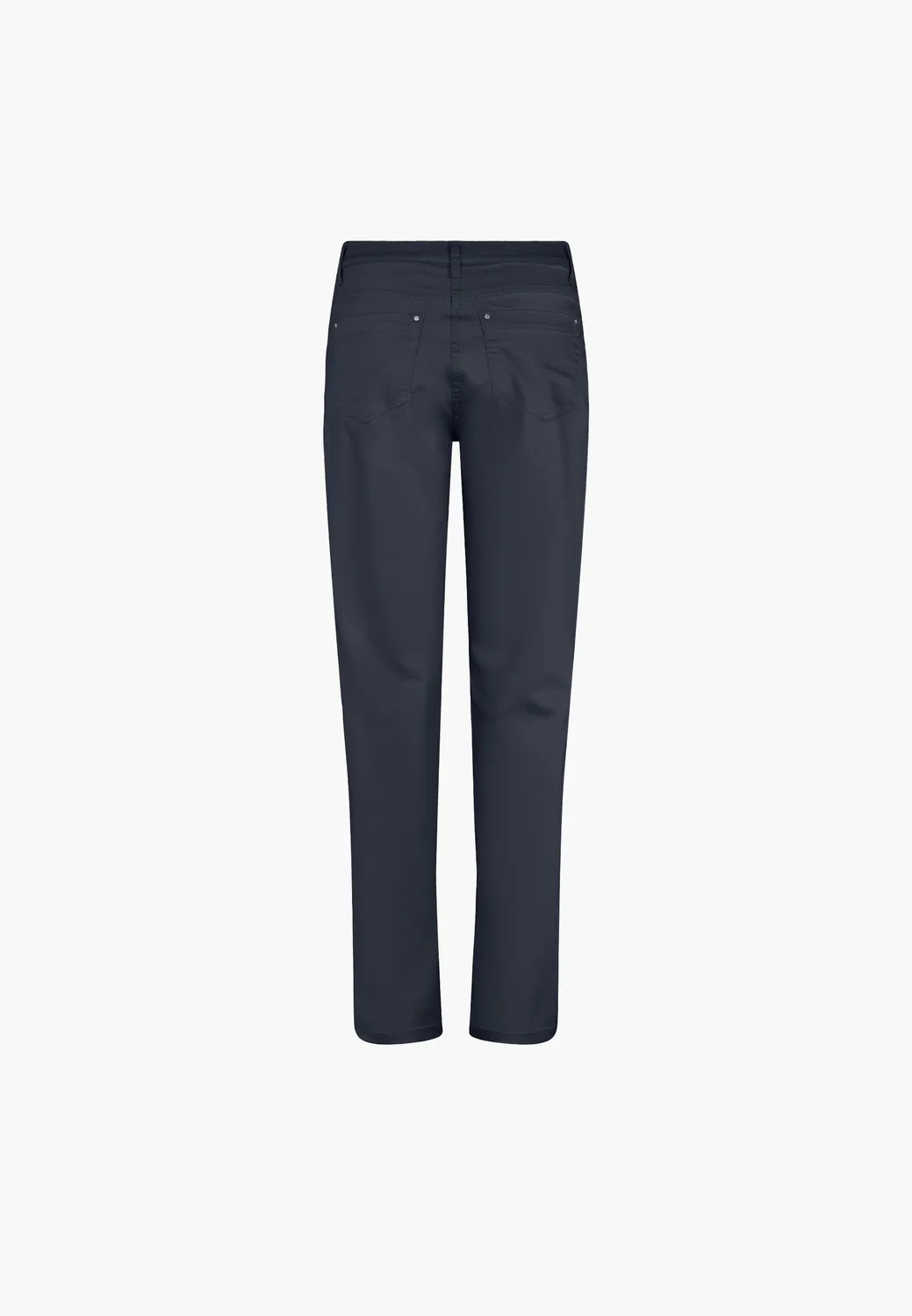 Laurie Charlotte Regular ML broek Navy stretch