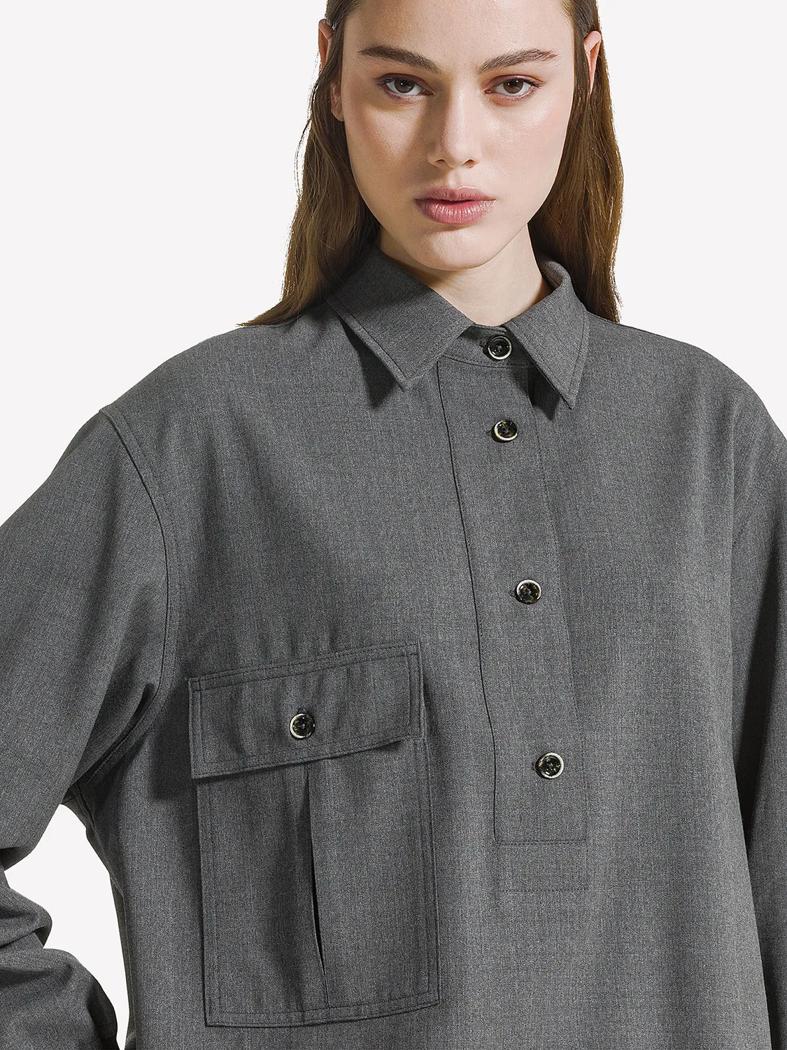 Nine In The Morning Odette anorak dames kette relaxed