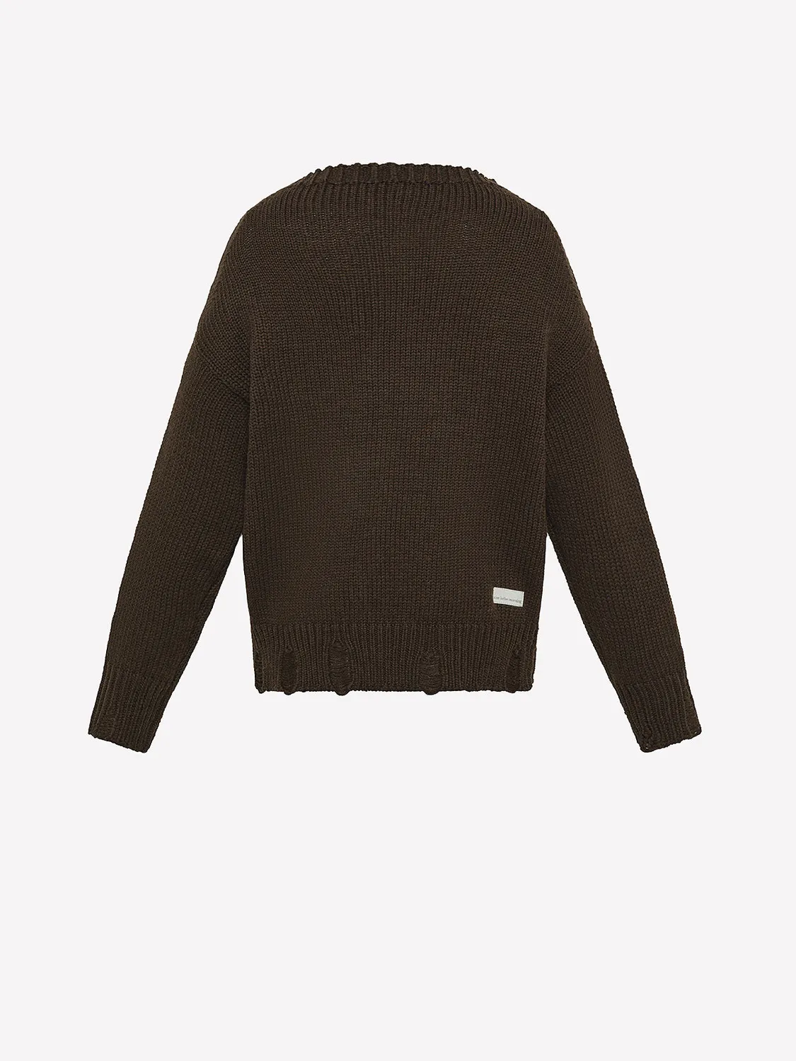 Nine In The Morning Rosie trui meisjes wol oversized moro
