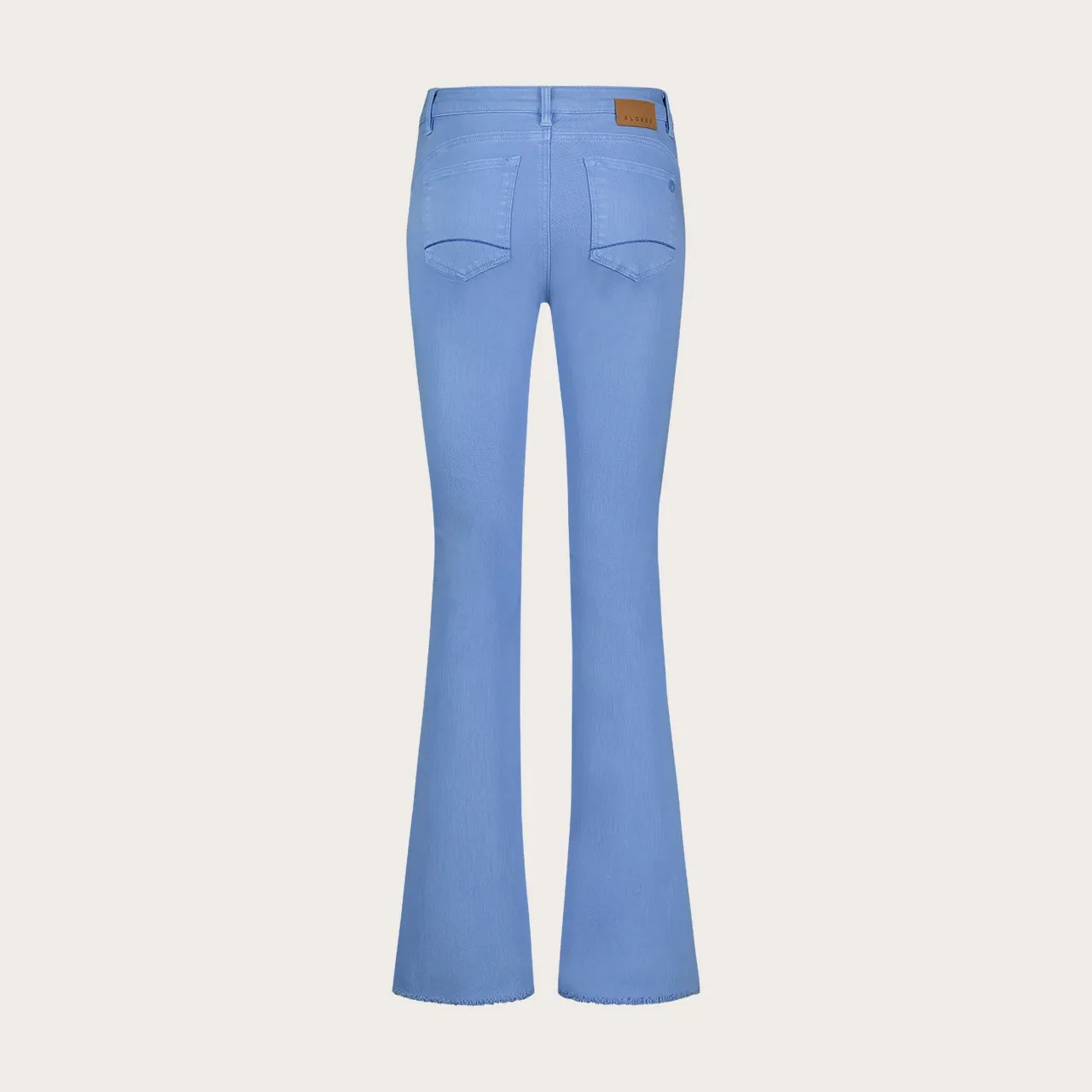 Florez Flared jeans Capri Blue five-pocket