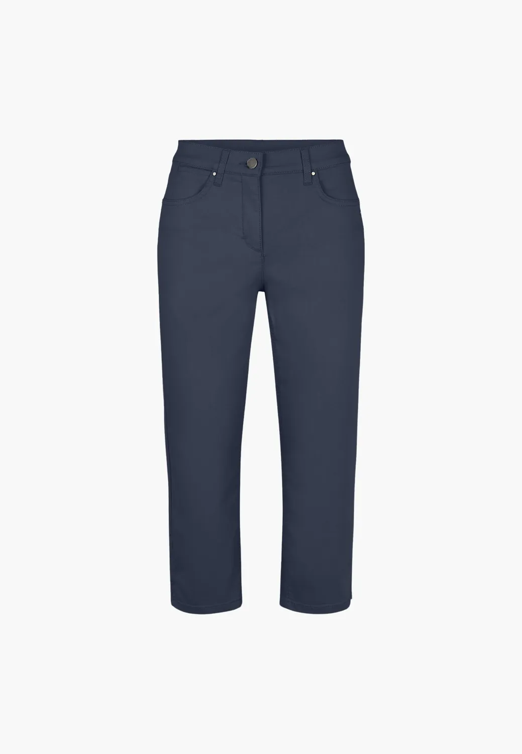 Laurie Charlotte Capri Regular broek navy katoen