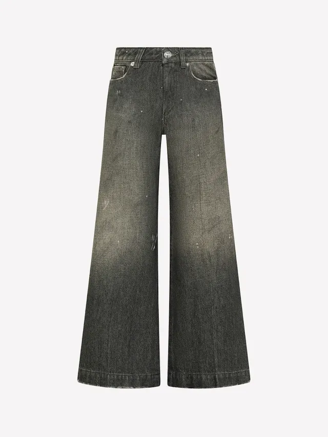 Nine In The Morning J-Nadia Denim Girl meisjes jeans palazzo