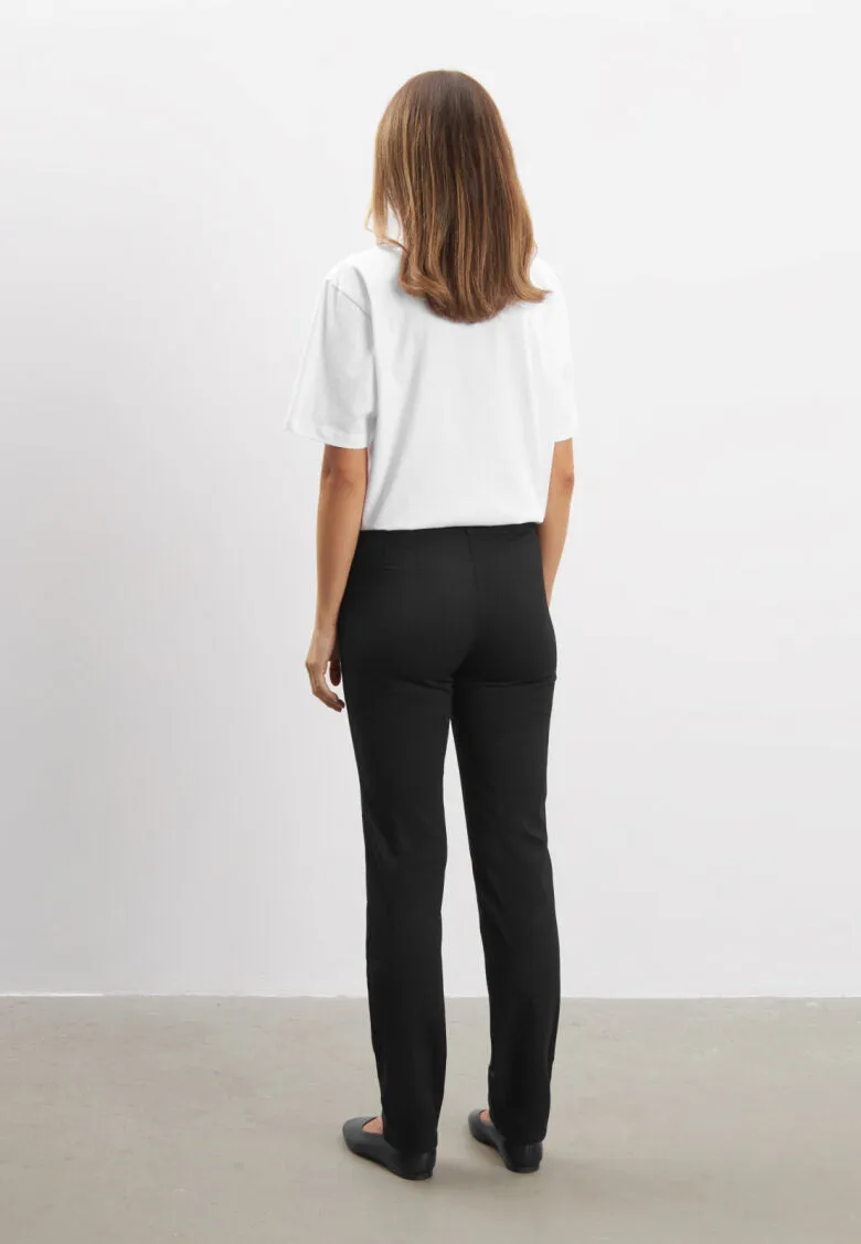 Laurie Kelly Regular ML broek zwart biologisch katoen