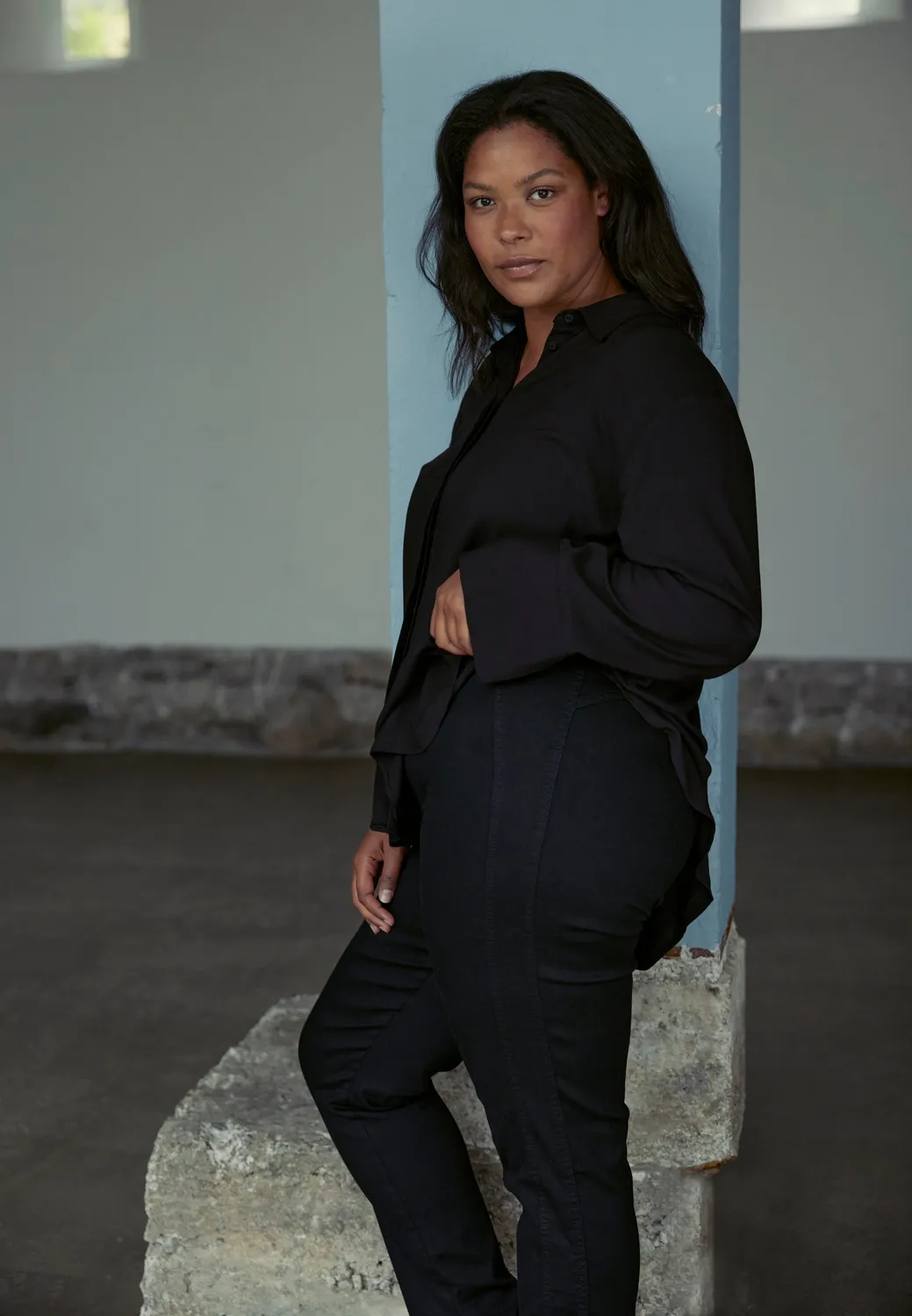 Laurie Serene Regular ML jeans Black 3 maten in 1