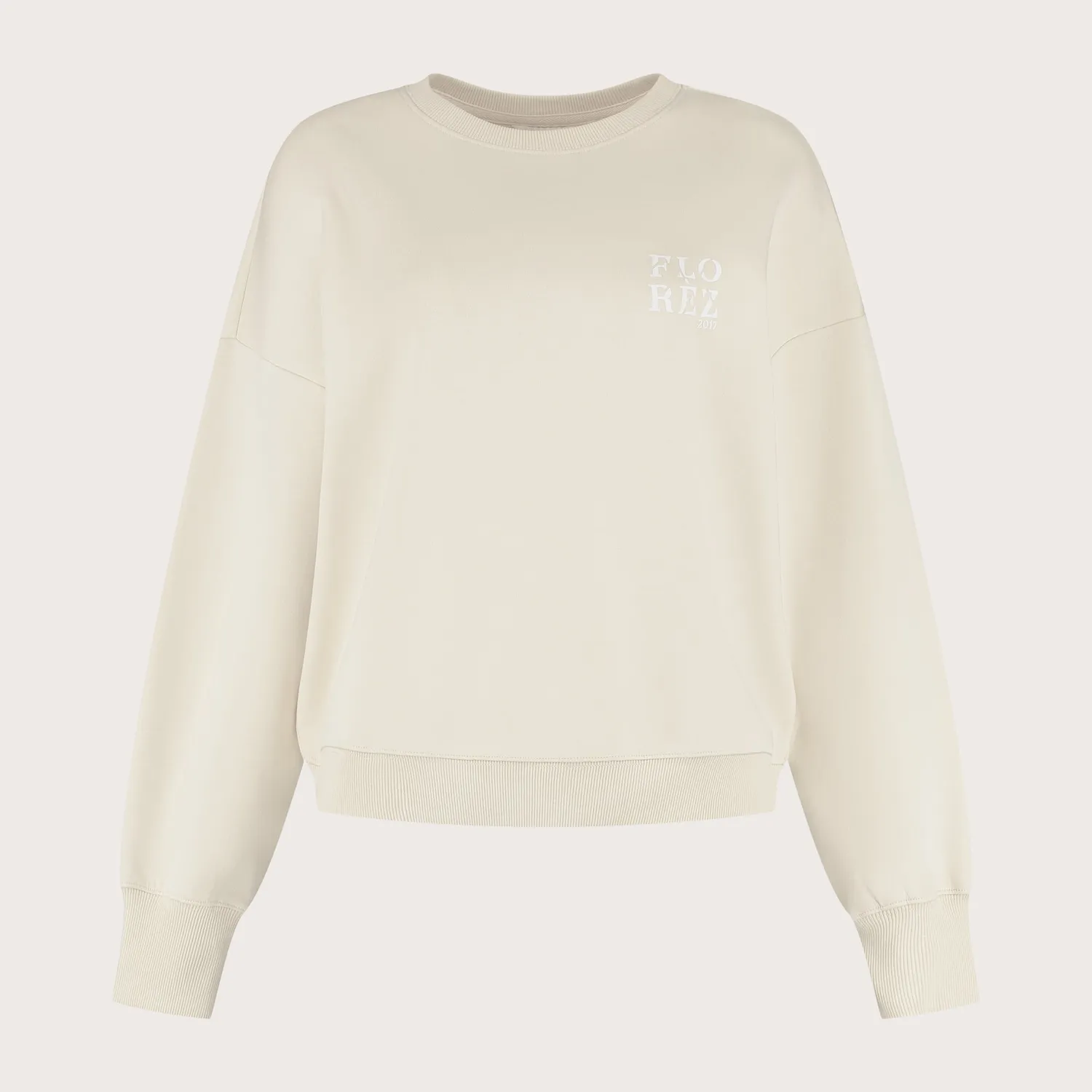 Florez Ivy sweater Soft white relaxed