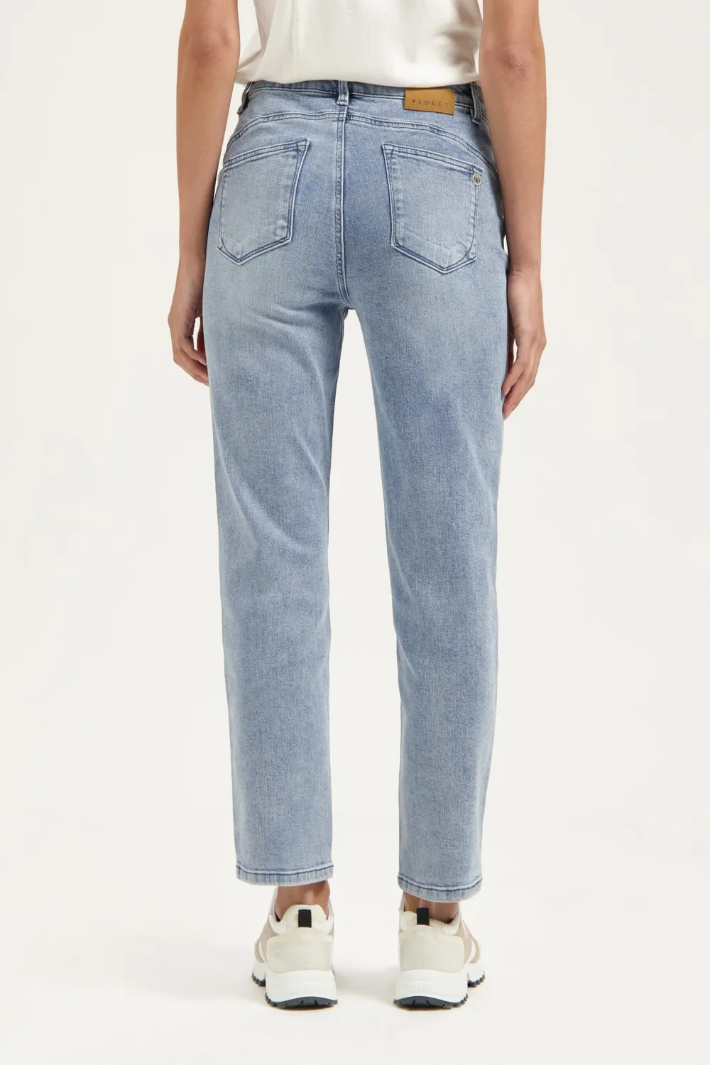 Florez Bond Straight jeans cloudy blue rechte pijp
