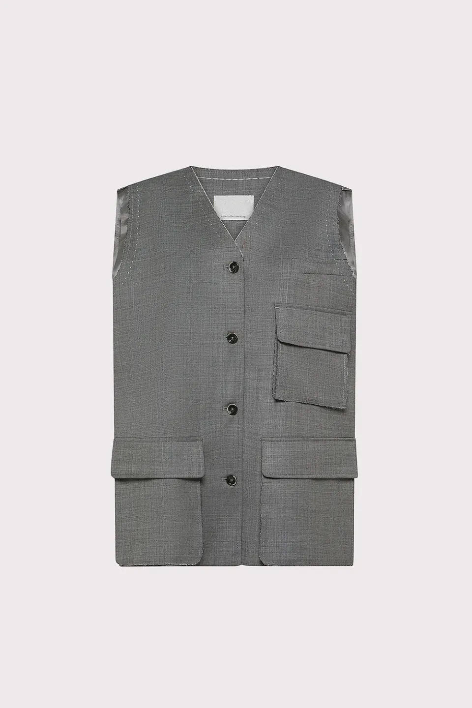 Nine In The Morning Cornelia gilet dames zomerwol utility