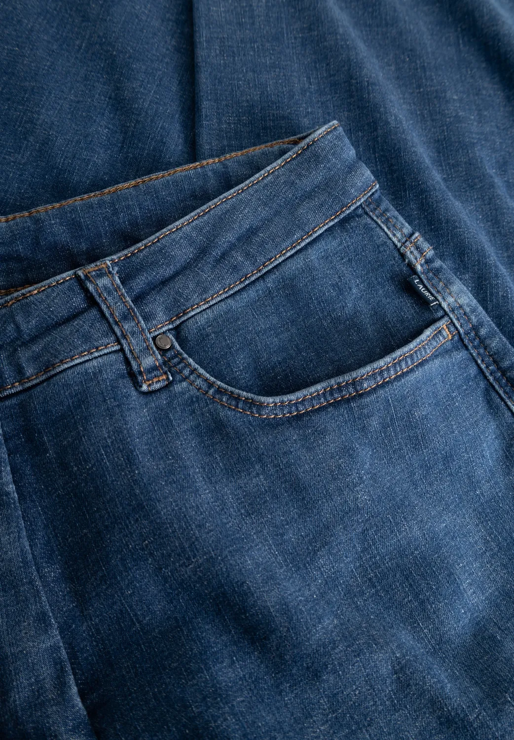 Laurie Carol Loose ML jeans Washed Blue Denim wijd